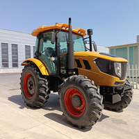 Tracteur agricole YTO 1604 160HP 180HP à quatre roues motrices avec cabine pour les opérations agricoles à grande échelle