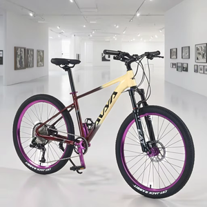 Precio al por mayor <span class=keywords><strong>bicicleta</strong></span> de montaña con borde colorido/<span class=keywords><strong>bicicleta</strong></span> Mtb de velocidad variable fija/cigüeñal cromado pintado de color arcoíris - Product Image 5