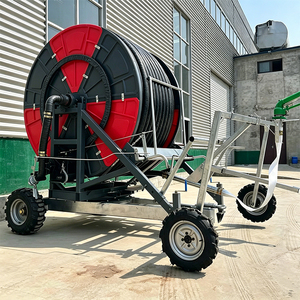 Irrigatore a Bobina Tipo 50 con Tubo da 200m e Pistola Spray Atomizzante per Giardino e Vigneto Certificato CE - Product Image 2