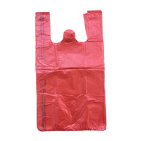 Sacs poubelles jetables en plastique HDPE avec poignées et impression en gravure personnalisable