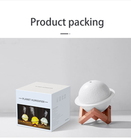 Humidificateur phosphorescent Earth-Star, diffuseur d'aromathérapie, diffuseur d'huiles essentielles sur la surface de la Lune pour la maison YS