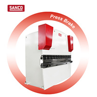 Prensa Plegadora Electrohidráulica Sincrónica CNC Totalmente Automática para Paneles de Utensilios de Cocina de Acero Inoxidable 304, con Bomba Delem DA-58T de Holanda