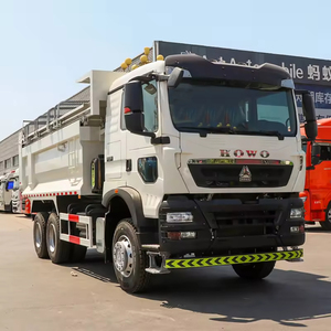 <span class=keywords><strong>รถ</strong></span>บรรทุกหนัก H0W0 TX 6x4 แบบยกเทท้าย โครงสร้างเสริมแรง สำหรับงานเหมือง - Product Image 1