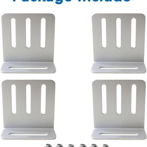 Support de montage en alliage d'aluminium anodisé en forme de L pour panneau solaire, pour l'installation sur le toit d'un camping-car ou d'un bateau - Product Image 4