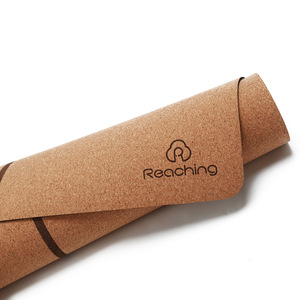 Tapete de <span class=keywords><strong>Yoga</strong></span> de Corcho Natural Grueso y de Alta Calidad con Diseño Personalizado <span class=keywords><strong>para</strong></span> <span class=keywords><strong>Principiantes</strong></span> - Product Image 2