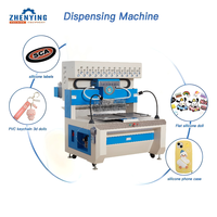 Máquinas Dispensadoras de Silicona Multicolor Totalmente Automáticas, Máquina Dispensadora de PVC Líquido de 24 Colores con Certificación