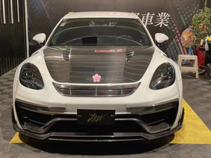 ชุดแต่ง Zndr Panamera 971 คาร์บอนไฟเบอร์ กันชน สเกิร์ตข้าง ดิฟฟิวเซอร์ สปอยเลอร์ ฝากระโปรง อัพเกรดสำหรับ Porsche ปี 2017-2021 - Product Image 5
