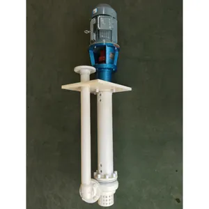 FYS <span class=keywords><strong>FYU</strong></span> FYH PP Vertikale Tauchpumpe Tank-Sumpf Chemikalienbeständige Kunststoffpumpe Industrielle Korrosionsbeständige Pumpe - Product Image 2