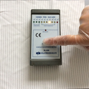 Pcb làm sạch bụi miễn phí dùng một lần 1000 Class 140gsm ESD chống tĩnh điện 9x9inch 100% polyester phòng sạch gạt nước - Product Image 4