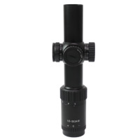 Lunette de visée tactique Buzzard-TR1.5-5x24 avec éclairage IR, tube de 30 mm, réticule rouge et vert, étanche, antichoc, optique variable