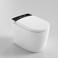 Bidet intelligent automatique sur pied personnalisé avec nettoyage à l'eau chaude et télécommande