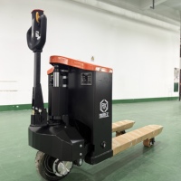 Transpalette électrique de 3 tonnes de qualité industrielle pour l'extérieur RUNNING KING RK68-R pour la manutention en entrepôt et sur terrain accidenté