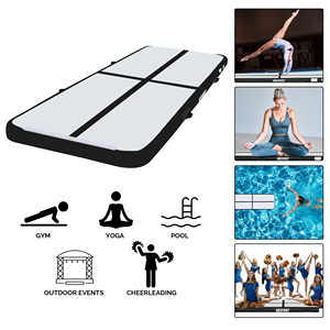 <b>Inflatable</b> Air Training Track Pump-Durable PVC Material 3m/4m/5m Sizes for Home Use/Training/Cheerleading/Yoga IN - Product Image 4