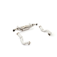 Système d'échappement complet à valve pneumatique MPER pour Porsche 718 GT4 RS en acier inoxydable, amélioration des performances sonores agressives