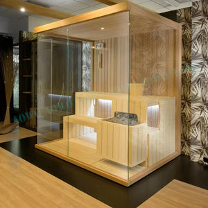 Finn traditionnel 6 kw Sauna <span class=keywords><strong>solarium</strong></span> sauna portable tente Smartmak <span class=keywords><strong>Infrarouge</strong></span> lointain Vapeur sèche pruche avec lumière thérapeutique - Product Image 2