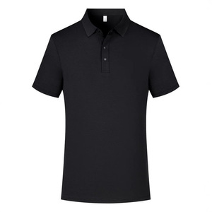 Camisa Polo de Secado Rápido, Manga Corta, Color Sólido, Poliéster, Ropa de Trabajo, Uso Diario - Product Image 1