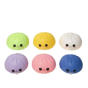 Lot <span class=keywords><strong>de</strong></span> 12 <span class=keywords><strong>jouets</strong></span> Squishy en gros, anti-stress à remontée lente en forme <span class=keywords><strong>de</strong></span> dumpling, nouveauté alimentaire réaliste pour les boutiques <span class=keywords><strong>de</strong></span> cadeaux et les promotions - Product Image 2
