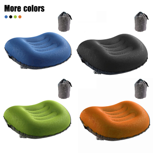 Almohada de Viaje Inflable Ultraligera y Compacta, Almohada de Cuello para Camping, Suave, Comprimible y Portátil para Dormir - Product Image 5