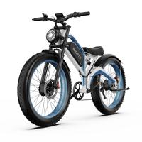 Vélo électrique hybride VTT tout-terrain à double moteur Duotts N26 48V 20AH avec pneus larges pour route, neige et montagne – Entrepôt US/UE