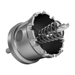 Vástago Triangular de 12mm, 105mm-160mm, sierra perforadora de aleación de acero de tungsteno de alta calidad, cortador duro TCT de acero inoxidable para madera y acero - Product Image 4