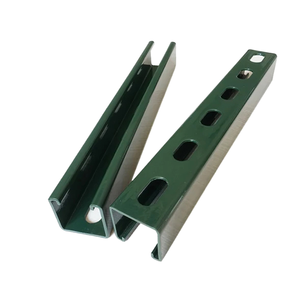 Acier galvanisé pour profilés 41x41 / Profilés en C / Unistrut / Étaiement sismique / Support sismique en acier galvanisé Unistrut en forme de C - Product Image 1