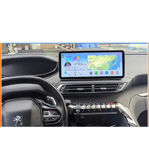 Schermo GPS Android 8 Core 4G da 12,3 Pollici per Cruscotto Auto con Radio e Carplay per <span class=keywords><strong>Peugeot</strong></span> 5008 2017-2023 <span class=keywords><strong>3008</strong></span> - Product Image 4