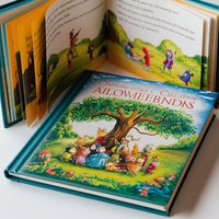 Pencetakan Buku Anak Sampul Keras Ramah Lingkungan Kustom, Karton Berlapis, Pengembangan Kecerdasan, Pencetak Buku Profesional
