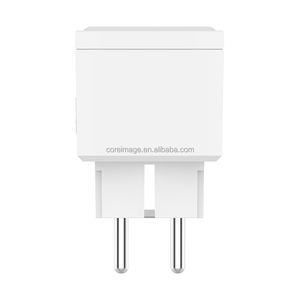 TUV CE para <span class=keywords><strong>enchufe</strong></span> <span class=keywords><strong>WiFi</strong></span> inteligente certificado con monitoreo de energía 16A <span class=keywords><strong>enchufe</strong></span> de la UE para uso doméstico inteligente a través de la aplicación <span class=keywords><strong>Tuya</strong></span> <span class=keywords><strong>Smart</strong></span> Life - Product Image 4