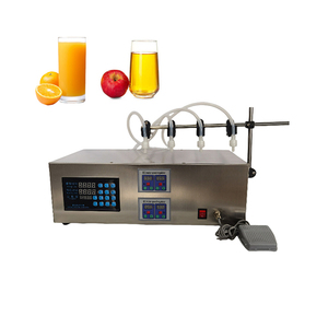 Semi-automatic Portable Liquid Filling <b>Machine</b>,Water Oil Milk <b>Juices</b> Filling <b>Machine</b> With 4 Heads Filling <b>Machine</b> - Product Image 4