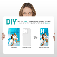 TuoLi Fournisseur Offre 3D Sublimation PC TPU Matériel Vierges Téléphone Cas pour Impression En Gros Mobile Téléphone Cas