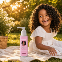 Gel Coiffant Définissant les Boucles pour Enfants, Tenue Douce, Produits Anti-Frisottis pour Cheveux Bouclés d'Enfants, Crème Coiffante Naturelle pour Bébés et Tout-Petits 160ml