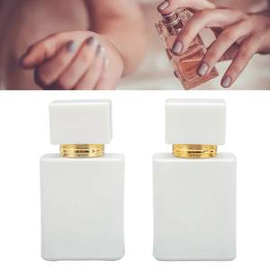 Atomizador de Perfume Recargable de Vidrio de 30 ml, Botella de Gran Capacidad con Boquilla Dorada y Pulverizador Blanco para Cosméticos - Product Image 6