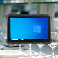 Tablette industrielle Windows à charge rapide conforme NIST pour Windows 10 de 10,1 pouces, 8 Go de RAM, 128 Go, stylet actif, caméra IR, pilote