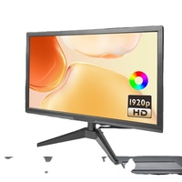 Vente en gros d'usine, moniteur LCD pour ordinateur de bureau de 18,5/19/19,5/20/21,5/22/23,6 pouces, 1920x1080, 75 Hz, 5 ms, panneau TN, moniteurs de jeu