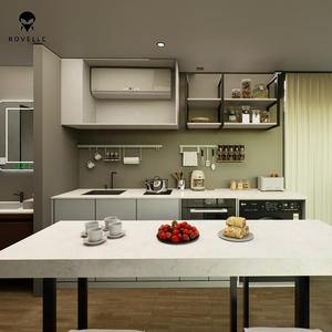Maison modulaire en acier à 2 chambres, type capsule, avec lit dépliable, capacité 4 personnes, 38 m², alimentée à l'énergie solaire, écologique - Product Image 4