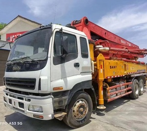 Camión bomba de hormigón Sany 37m USADO EN OFERTA, Camión bomba de hormigón Sany 37m USADO recién llegado a la venta, Bombas USADAS de 37m, 49m, 53m, 56m, 61m - Product Image 1