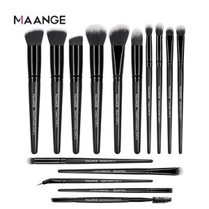 MAANGE nouvel arrivage Lot de 15 pinceaux de maquillage à la mode pinceaux de maquillage professionnels avec logo personnalisé - Product Image 1