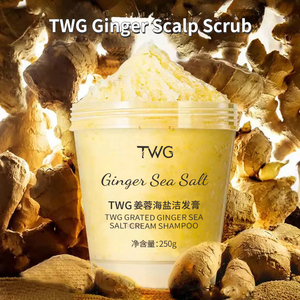 TWG-Masajeador de Cuero Cabelludo con <span class=keywords><strong>Sal</strong></span> Marina PARA EL Cuidado del Cabello, Champú Exfoliante Nutritivo Anticaspa - Product Image 5