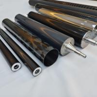 Rouleau de guidage en fibre de carbone haute vitesse, à faible inertie, équilibré avec précision, résistant à la corrosion