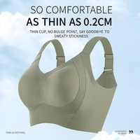 Nouveau produit : Soutien-gorge minimisateur push-up en dentelle pour femme, couvrance totale, grande taille, doux, pour usage quotidien, pour poitrines généreuses