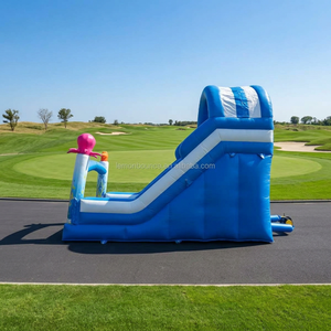 Château gonflable de haute qualité sur le thème de l'océan, parc d'attractions gonflable pour enfants, trampoline gonflable <span class=keywords><strong>avec</strong></span> toboggan, <span class=keywords><strong>location</strong></span> pour fêtes - Product Image 4