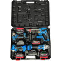 Offre Spéciale – Kit Perceuse à Chocs Professionnelle Sans Fil Rechargeable OEM, Marteau Électrique, Cloueur, Garantie 1 An, Batterie au Lithium