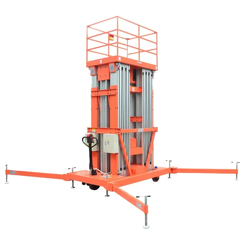 Aluminum alloy lift platform aluminum electric lift outdoor vertical lift