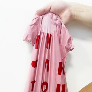 Tùy chỉnh in màu hồng cho <span class=keywords><strong>Poly</strong></span> bưu phẩm không thấm nước chuyển phát nhanh bao bì túi cho quần áo và vớ Cảm ơn bạn gửi thư Túi cá nhân - Product Image 4