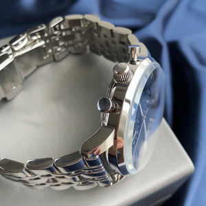 นาฬิกาข้อมือผู้ชาย แฟชั่นสไตล์ยุโรปและอเมริกา แนวธุรกิจและกีฬา กันน้ำ ระบบควอตซ์ ตัวเรือนสแตนเลส หน้าปัดแบบเข็ม สายนาฬิกา <span class=keywords><strong>AR1648</strong></span> - Product Image 3