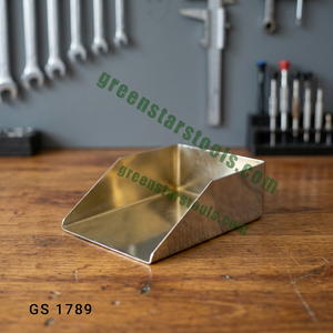 ชุดเครื่องมือตักเพชร LUXURO รุ่น Diamond Shovel Steel Square Scoop สำหรับจัดการอัญมณีและลูกปัด 6 ขนาด ทนทาน รุ่น GS1789 - Product Image 2