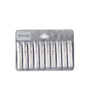 Juego de 10 Piezas de Herramientas de Manicura de Acero Inoxidable con Diamante Plateado en Blister, Brocas para Limpiar Cutículas, Puntas para Uñas Acrílicas, Pulido - Product Image 1
