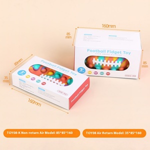 ของเล่นกำจัดหนูซิลิโคนรูปทรงฟุตบอลแบบขายส่ง และของเล่นคลายเครียด 3 มิติสำหรับเด็ก ของเล่นส่งเสริมการขาย - Product Image 4