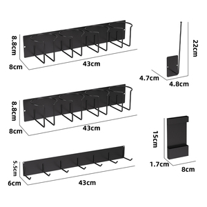 Estante de almacenamiento de botellas de agua para refrigerador con organizador de tapa Portavasos Stanley magnético para refrigerador - Product Image 4