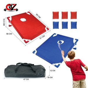 Foldable Portable Outdoor Game Set with Carry <b>Bag</b> <b>Bean</b> <b>Bag</b> Toss Lawn Game for Camping Travel Family Entertainment - Product Image 5